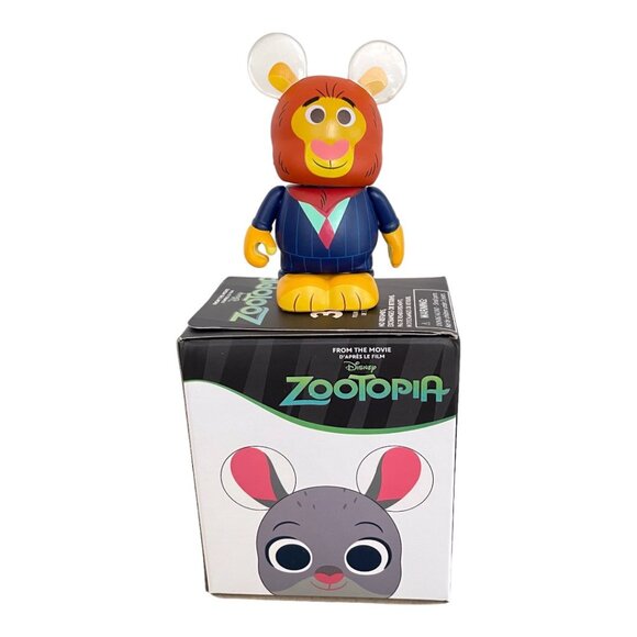 Disney Store Zootopia Mayor Lionheart Lion Vinylmation 3” Figure - Picture 2 of 8